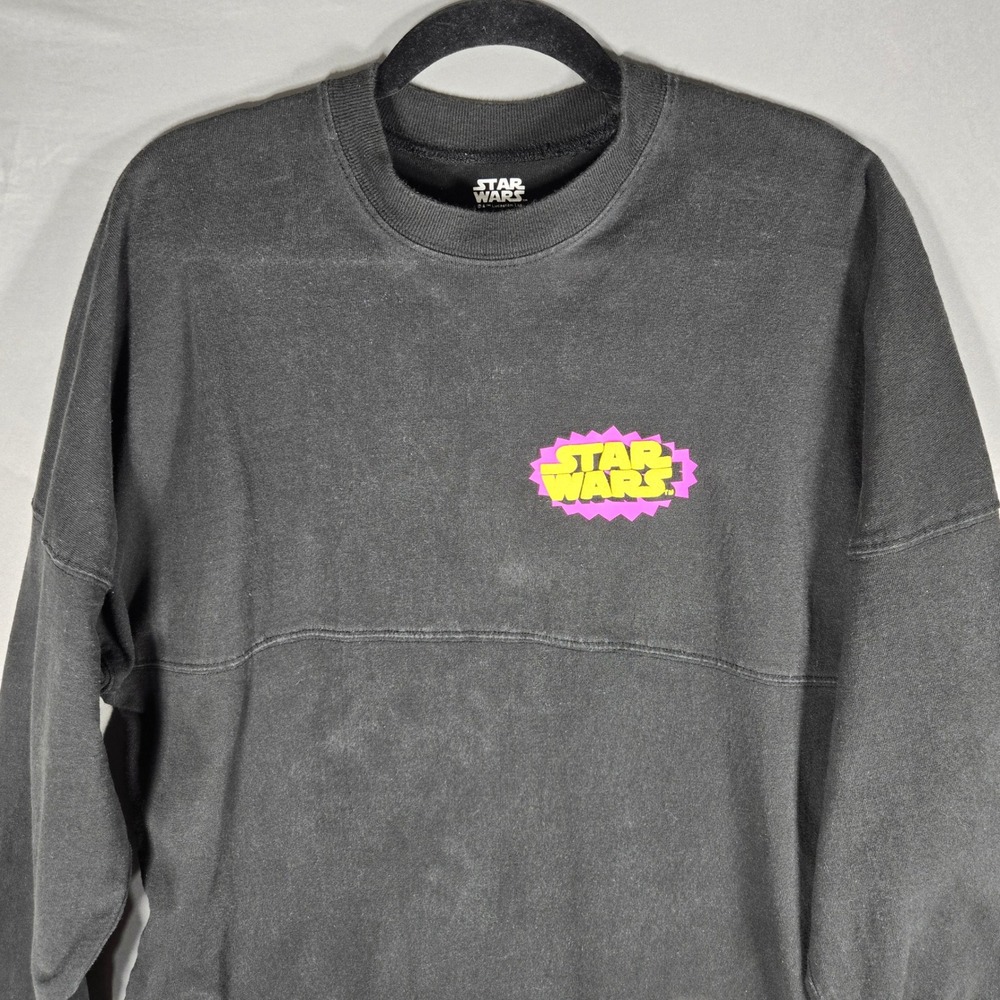 Star Wars Spirit Jersey Shirt Mens S Black 45th Anniversary Action Figures 1977 - Picture 5 of 10